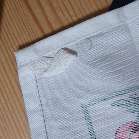 Italian Dish Towel Tea Towel Wall Hanging Caprese Tomato Theme - Picture 9 of 9